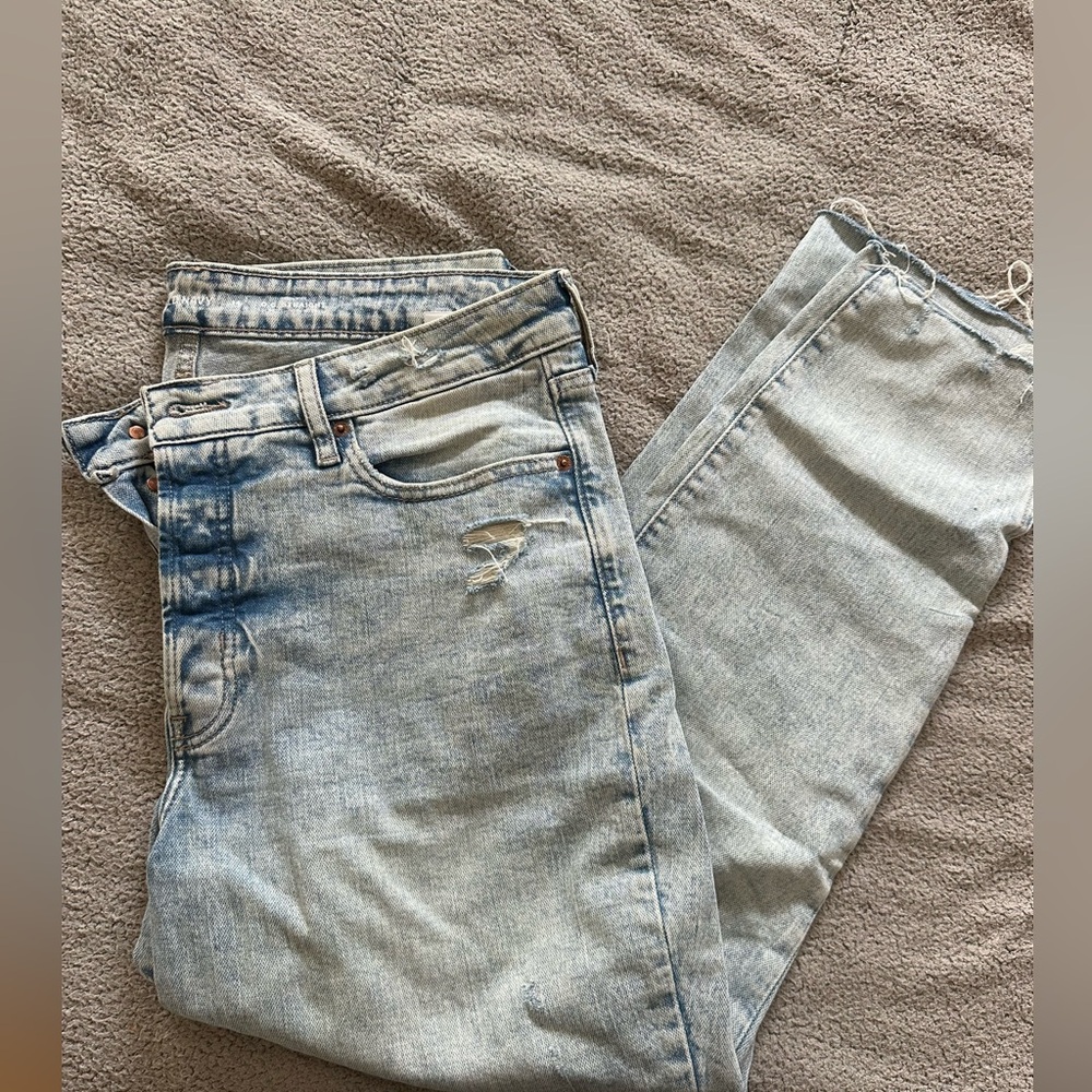 Old navy split hem jeans